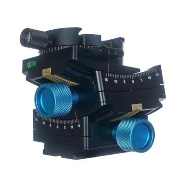 Imagem de Swebo Gon 3D Worm Geared Leveling Goniômetro Tripé Cabeça, Pan e Inclinação bidirecional