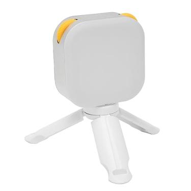 Imagem de Luz de vídeo Vomeko RGB, iluminação fotográfica portátil colorida de 360 ​​graus CRI 95+ luz de câmera LED 2500-9900K ajustável 20 cenas, 3 montagens de sapata fria luz de painel