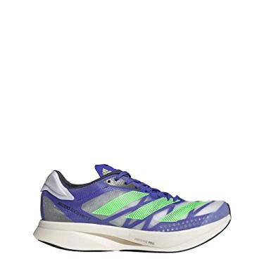 Imagem de adidas T nis de corrida masculino Adizero Adios Pro 2 - roxo, Tinta s nica/verde gritante/branco, 12.5