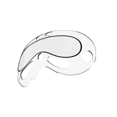 Imagem de Rc-Z Screen Protector Case for Apple Vision Pro, Hard PC Bumper & Tempered Glass Protective Cover Full Face Cover for Vision Pro VR Headset 2024 Accessories, Clear