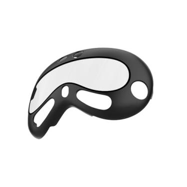 Imagem de Rc-Z Screen Protector Case for Apple Vision Pro, Hard PC Bumper & Tempered Glass Protective Cover Full Face Cover for Vision Pro VR Headset 2024 Accessories, Black