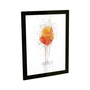 Imagem de Quadro Decorativo Aperol Ilustração Bebidas Decoração Cozinha Bar