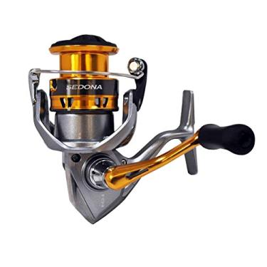 Imagem de Shimano Sedona FI Spinning 2500 Tamanho 5.0:1 Relação de engrenagem 91.4 cm Taxa de Recuperação Ambidestro Molusco Pacote Carretel