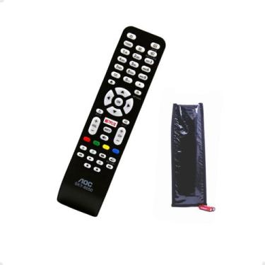 Imagem de Controle Remoto p Tv Aoc Smart Netflix 32 40 42 50 Polegadas - SKY