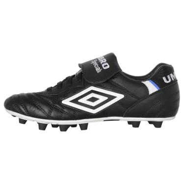 Imagem de Umbro Chuteira masculina Speciali Pro 24 Gl Fg, Preto/branco/azul, 8.5