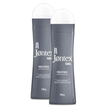 Imagem de Kit 2 Gel Lubrificante Íntimo Jontex Neutro 100g