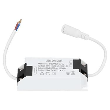 Imagem de Transformador de Driver de LED Corrente Constante de Alta Eficiência 300mA Saída de Energia 24W Iluminação Segura Material ABS Potência Eletrônica de LED de Baixa Tensão Com Cabo
