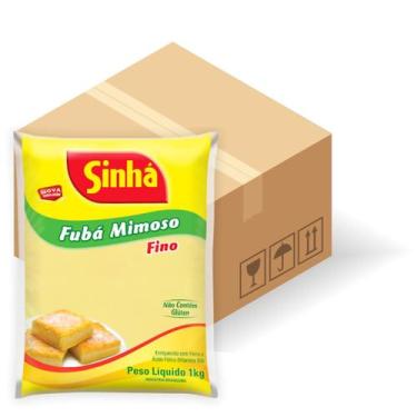 Imagem de Farinha De Fubá Mimoso Sinhá 500g Kit C/ 30 Un.