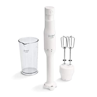 Imagem de Goodful by Cuisinart Acessório misturador de velocidade variável HB400GF, liquidificador manual, branco
