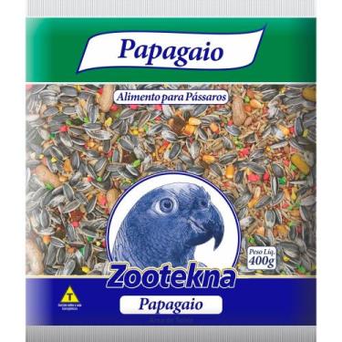 Imagem de Ração Zootekna para Papagaios Mistura de Sementes 400G
