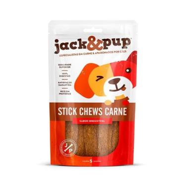 Imagem de Petisco Jack&Pup Sticks Chews Carne para Cães