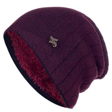 Imagem de Gorro Unissex De Inverno Listra Vertical ELASHOPP 