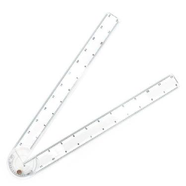 Imagem de Régua Dobrável para Medir Ângulos - 12/24 Polegadas - Patchruler