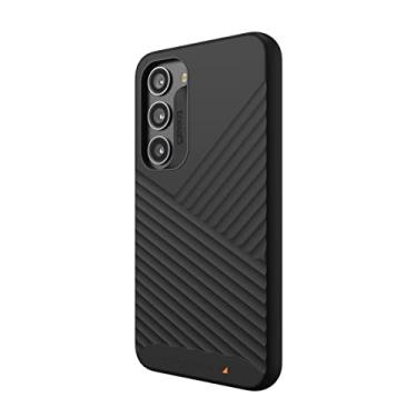 Imagem de ZAGG Capa protetora Gear4 Denali D30 para Samsung Galaxy S23, 6,1 polegadas, fina, proteção aprimorada nas costas, melhor impacto, acabamento texturizado, carregamento sem fio, (preto)