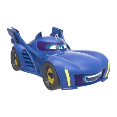 Imagem de Hallmark Keepsake Enfeite de Natal 2024, DC Batwheels Bam The Batmobile, presentes para fãs da DC Comics