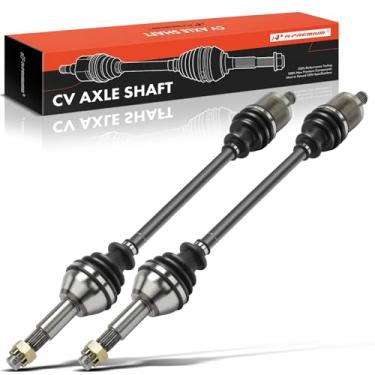Imagem de A-Premium Par (2) Conjunto de eixo CV dianteiro compatível com Cub Cadet 4x4 2006-2007, Volunteer 2008-2020, lado do motorista e do passageiro, número de substituição 611-04071A, 911-04071A