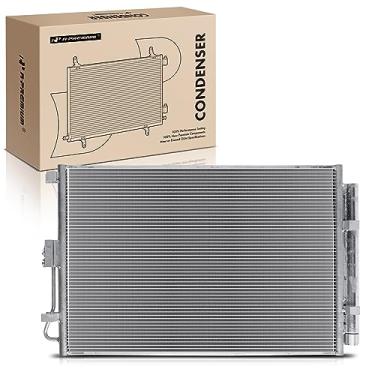 Imagem de A-Premium Condensador A/C de ar condicionado compatível com Kia Soul 2012-2013 1.6L 2.0L, substituição # 976062K600, 976062K600AS