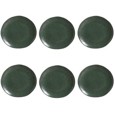 Imagem de Conjunto De Pratos Rasos 06 Peças Orgânico Arauco Porto Brasil