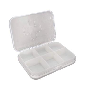 Imagem de Porta Comprimidos Semanal Caixinha de Remédio Organizador de Medicamen