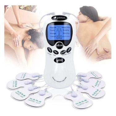 Imagem de Terapia Digital Eletroestimulador Aparelho Fisioterapia - OEM, Prata