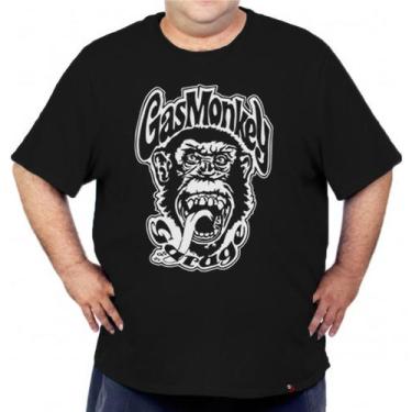 Imagem de Camiseta Plus Size Gas Monkey Garage Dallas Texas Geek - King Of Geek,