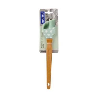 Imagem de Pincel em Silicone Linha Cook - Verde - 1 unidade - Fratelli - Rizzo