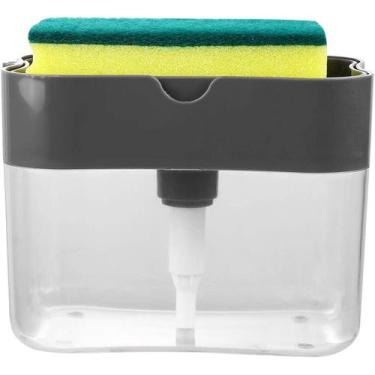 Imagem de Porta Detergente De Pressão Com Suporte Para Esponja  - BC BORA COLEGA
