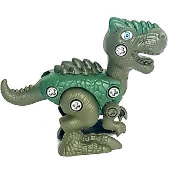 Imagem de Brinquedo Planeta Dinossauro Monte Seu Dino - Toyng, Verde 1