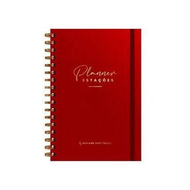 Imagem de Planner estações by Viviane Martinello - Vermelho - Editora Vida