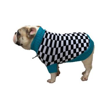 Imagem de Roupinha Pet Tricot Jacq Elast - Katlen Tricot, Preto, PP