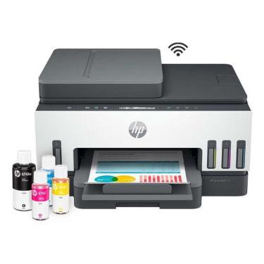 Imagem de Impressora Multifuncional hp Smart Tank 754 Tanque de Tinta Colorida Scanner Duplex Wi-fi USB Bluetooth - 2H0A6A