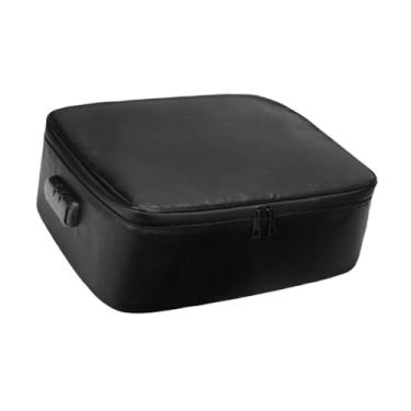 Imagem de kowaku Bolsa para documentos à prova de fogo, estojo para cartões multicamadas, organizador prático de documentos, bolsa de viagem para certificados,