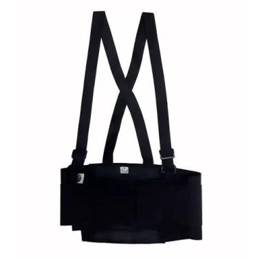 Imagem de Cinta Abdominal Lombar com Suspensórios Modelo C 950 - Teknoluvas, M