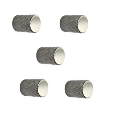 Imagem de Kit 5 Puxador Bali Granado Niquel Escovado Zen Design
