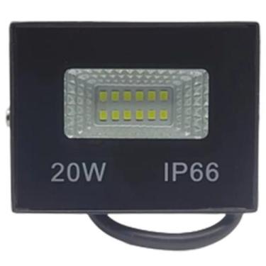 Imagem de Refletor Holofote Led Verde 20w Bivolt Prova D'água Jardim - ATP