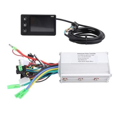 Imagem de Controlador de Velocidade do Motor da Bicicleta Elétrica 350w, Carcaça da Liga de Alumínio V890 Display Lcd Kit de Conversão da Bicicleta para Bicicleta Elétrica