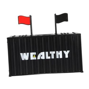 Imagem de simhoa Cofrinho digital para contagem de dinheiro, jarra de moedas leve, máquina contadora para crianças, Dólar Preto