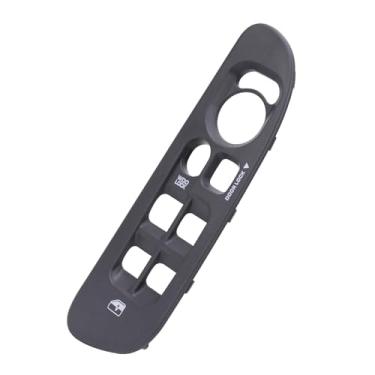 Imagem de Vurkcy Painel de interruptor de porta lateral do motorista, tampa do interruptor de controle de janela, compatível com Dodge Ram 1500 2500 3500 2002-2009, cinza