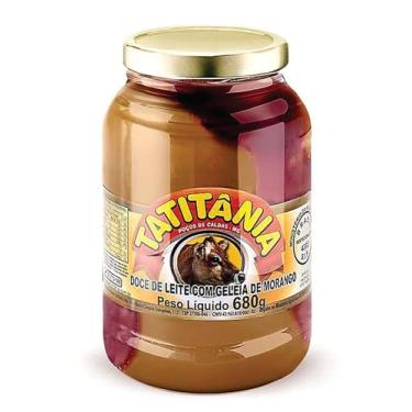 Imagem de Doce de Leite Cremoso Mineiro 680g - Escolha Seu Sabor Preferido! (com Morango)