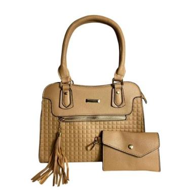 Imagem de Bolsa Feminina Média Preta TRansversal Ombro Couro Social!!! - Outra, 