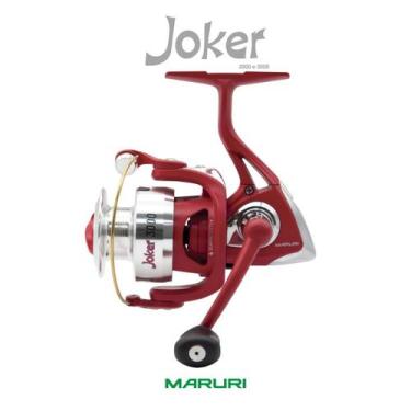 Imagem de Molinete Maruri Joker Milo, 2000 Vermelho 4 Rolamentos