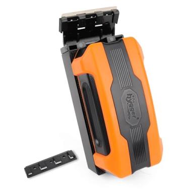 Imagem de hygger Escova magnética de aquário, esfregão de algas de vidro para aquário com raspador de plástico e aço inoxidável destacável, limpador magnético de aquário para aquário de vidro/acrílico