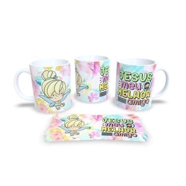 Imagem de Canecas Evangélicas Personalizadas Fé e Inspiração em Cada Gole