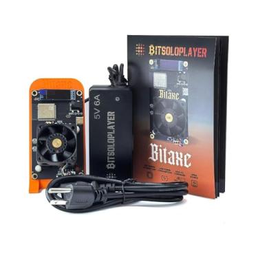 Imagem de New Mineiro Bitcoins Novo minerador de bitcoin bitaxe gamma 601 solo mineiro 1.2th/s wifi 2.4G 18w bm1370 do antminer s21 pro asic mineiro btc mineiro criptografia with PSU