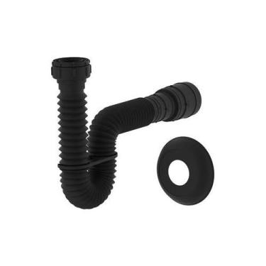 Imagem de Sifão Tubo Extensível 0,74mm Black Fosco 7202 - CENSI