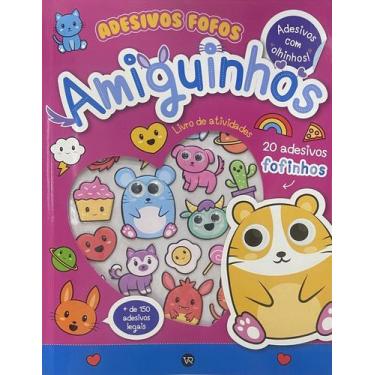 Imagem de Livro - Adesivos Fofos - Amiguinhos