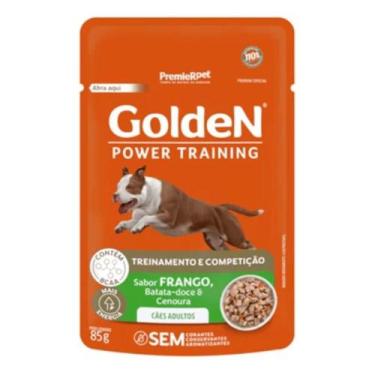 Imagem de Ração Úmida Golden Power Training para Cães Adultos de Porte Médio e G