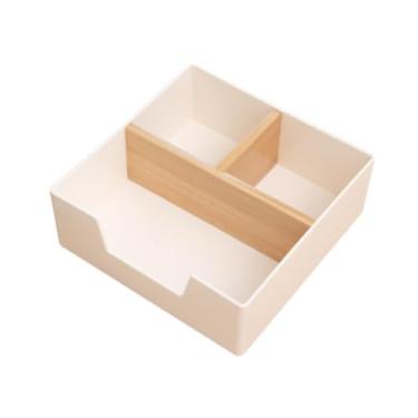 Imagem de Ｂｅｓｇａ Caixa de armazenamento do porta -chá com raça de chá de chá de chá de chá de chá para gabinete para gabinete Sags de chá de despensa açúcar açúcar, Branco