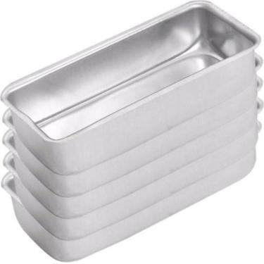 Imagem de Kit 5 Formas De Pão Grande 31cm ***forma certificado pelo Inmetro*** -