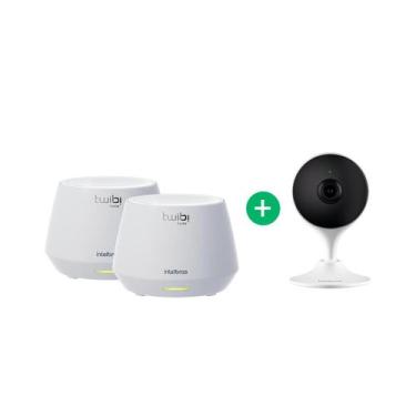 Imagem de Kit Wi-Fi 6 Mesh Cobertura Total com Monitoramento inteligente Intelbr